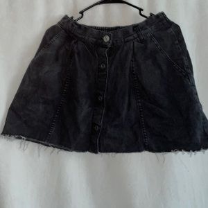 Cut off Jean skirt
